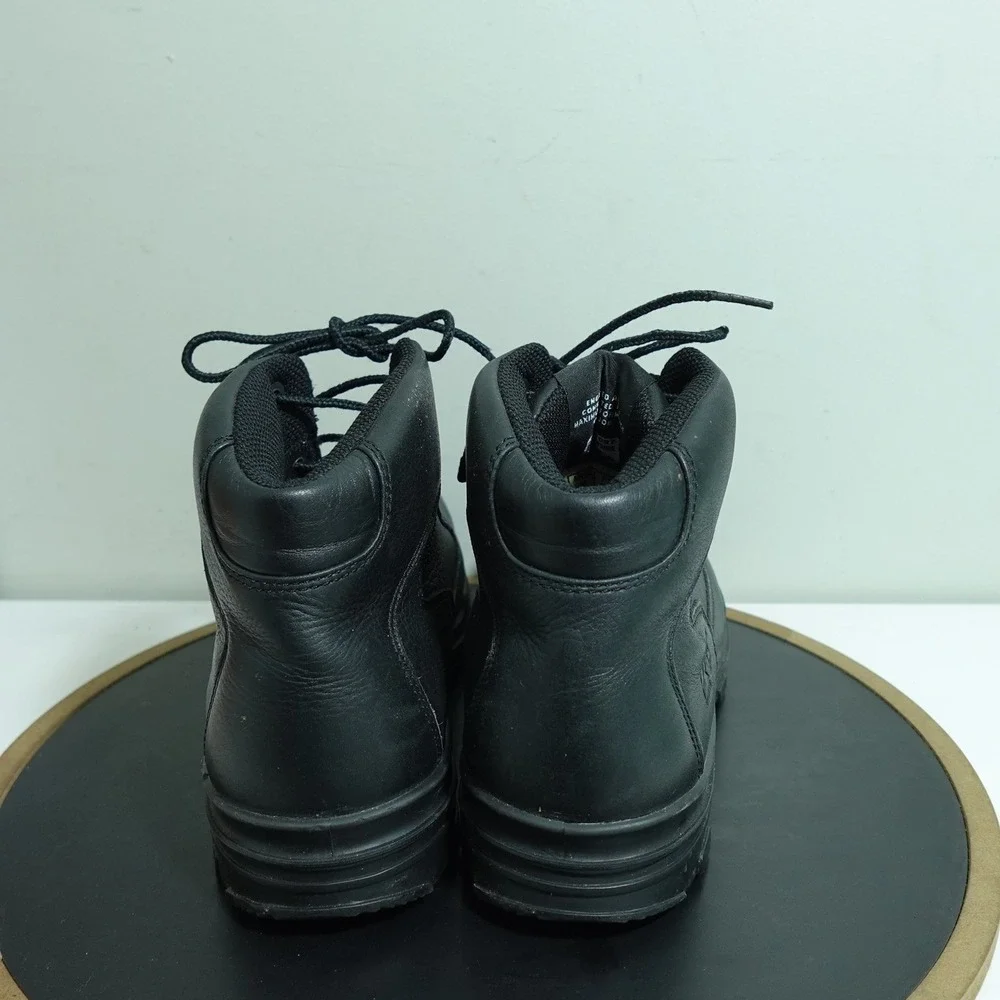 Timberland PRO 70068 Steel Toe‎ Work Boots Men 11M Black Leather Safety EH 24/7